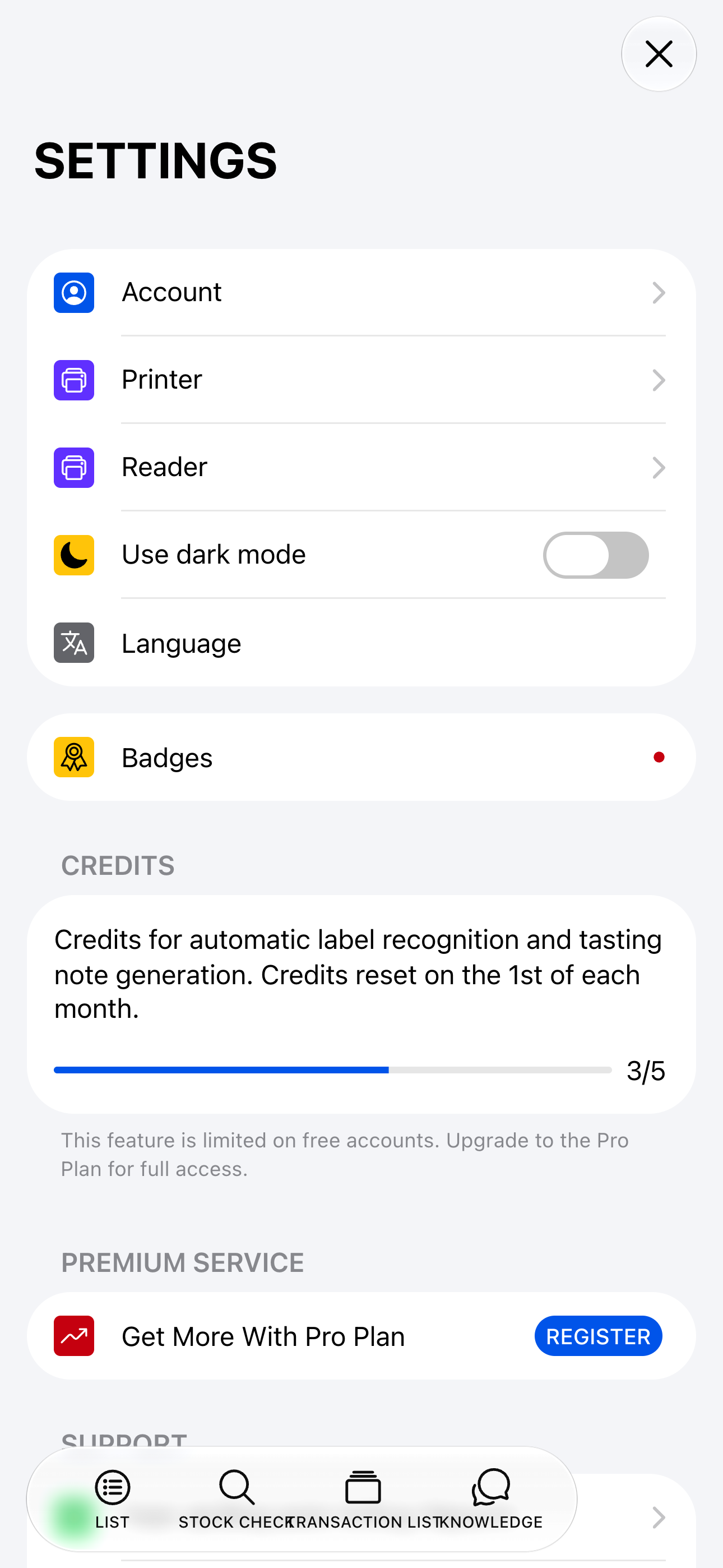 Settings (iOS)